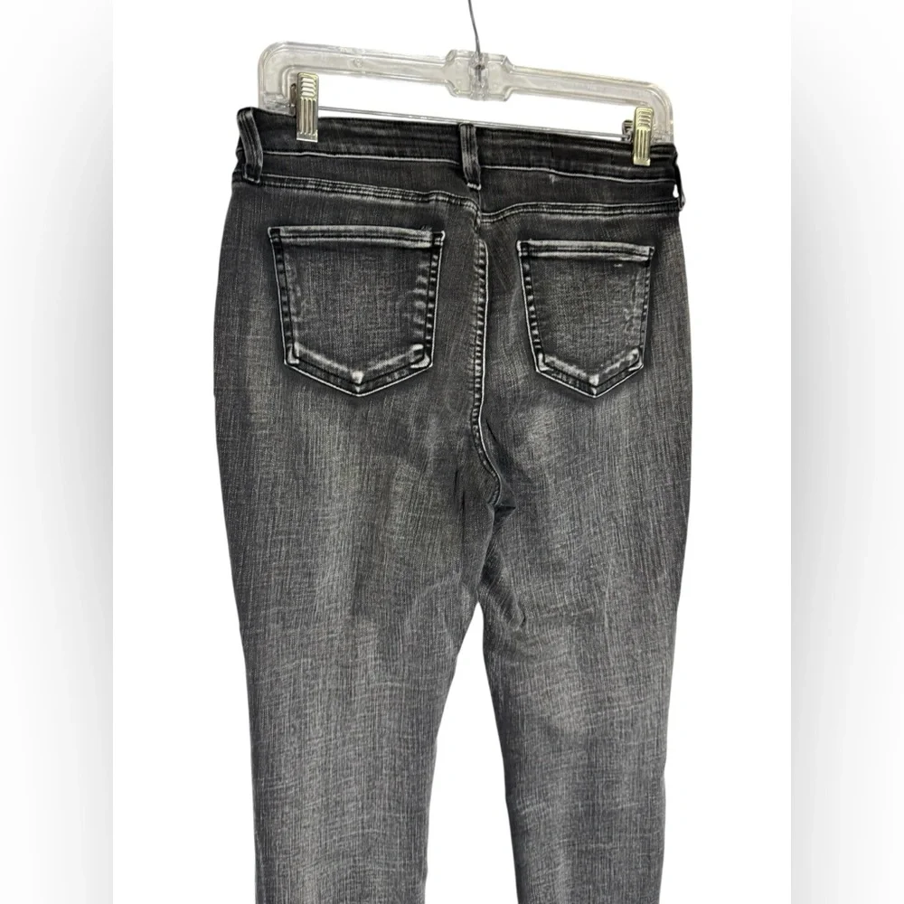 NYDJ Jeans Size 4 Women’s Ami Skinny High Rise Black‎ Faded Jeans 🖤🖤